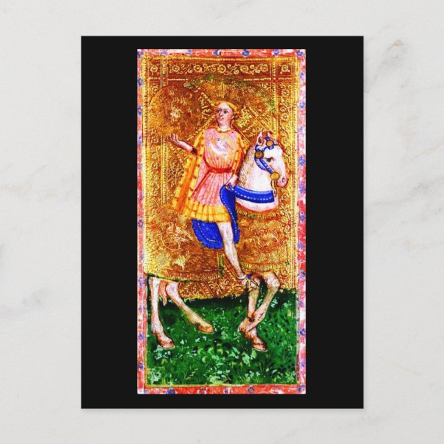 Carte postale-Divination Vintage-Tarot 10 (Devant)
