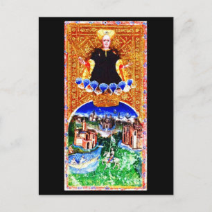 Carte postale - Divination vintage - Tarot 4