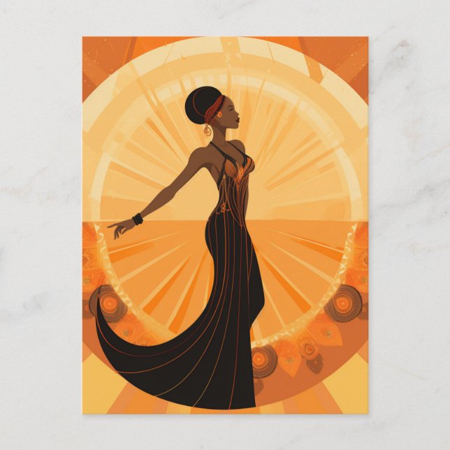 CARTE POSTALE DIVINE FEMININE #5 (Devant)