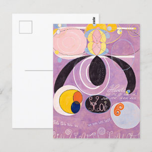 Carte Postale Dix Plus Grandes, No 6, Adultes Hilma af Klint