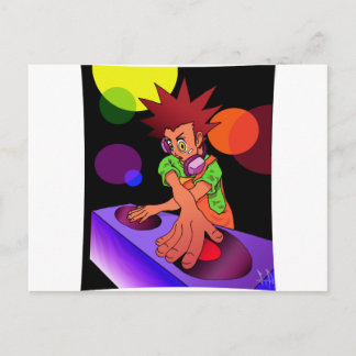 Carte Postale Dj Anime Jr.