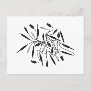 Carte Postale DJ Wires