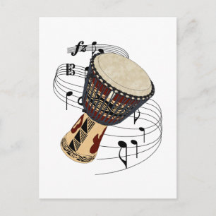 Carte Postale Djembe