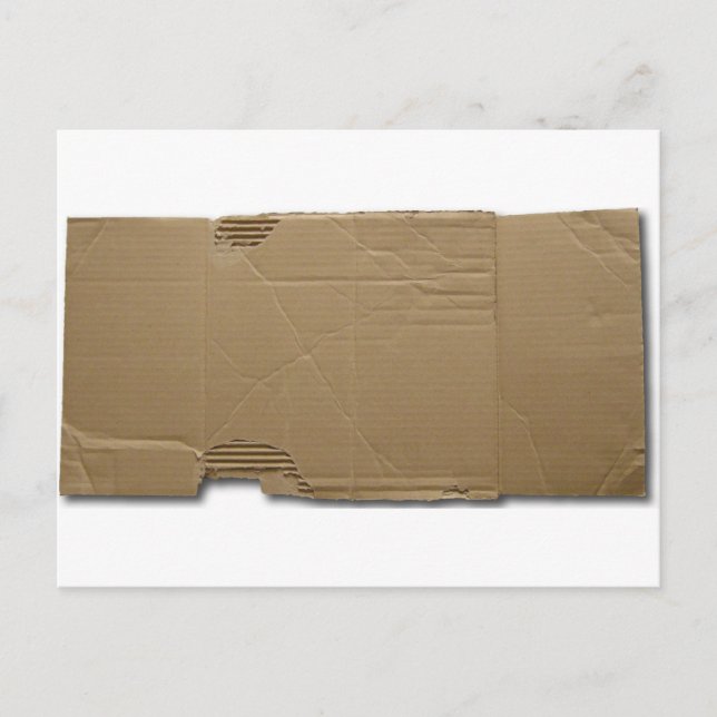 Carte Postale do-it-yourself panneau en carton (Devant)