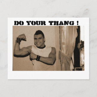 Carte Postale Do your thang !
