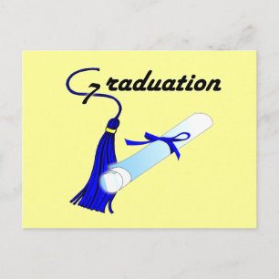 Carte postale d'obtention du diplôme