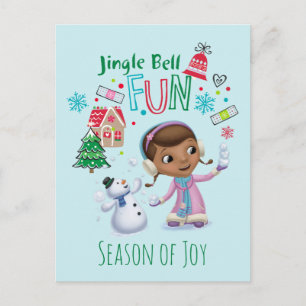 Carte Postale Doc McStuffins   Jingle Bell Fun