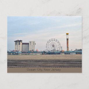 Carte postale d'Ocean City, New Jersey