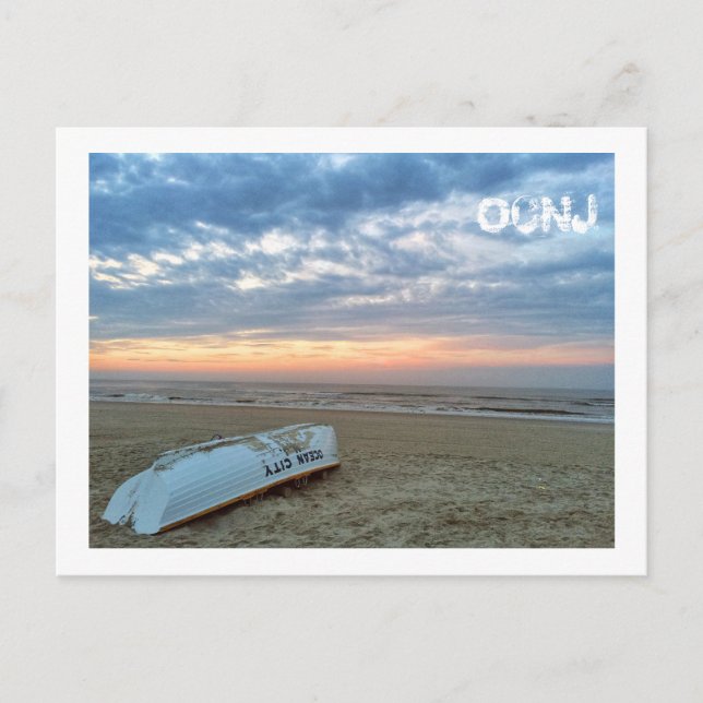 Carte postale d'Ocean City, New Jersey - Bateau de (Devant)