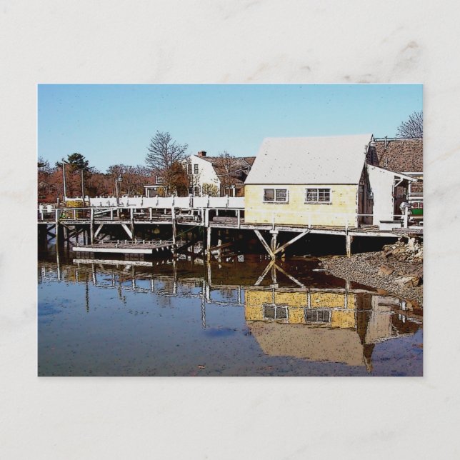 Carte postale Dock de Donnell (Devant)