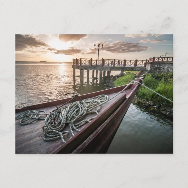 Carte Postale Dock de São Carlos (Devant)