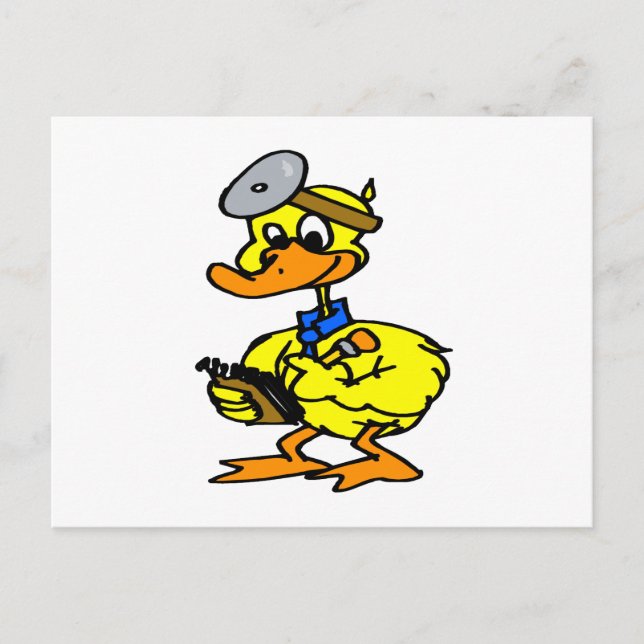 Carte Postale Docteur Duck (Devant)