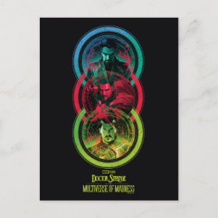 Carte Postale Doctor Strange Alternatives Graphique Vertical