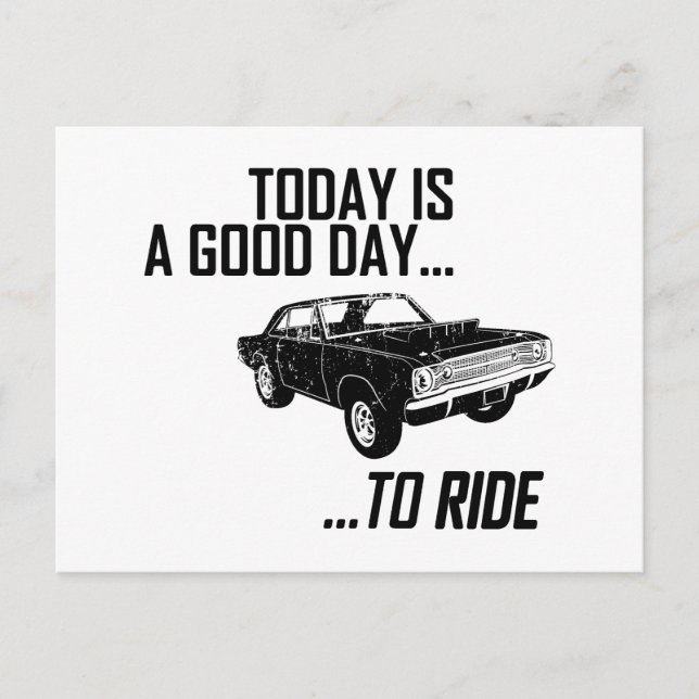 Carte Postale Dodge Hurst Hemi Dart 1968 (Devant)