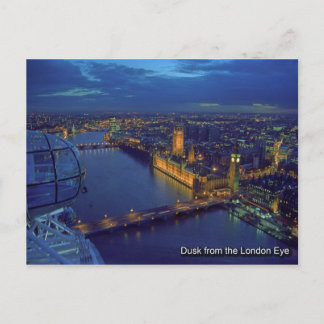 carte postale d'oeil de Londres