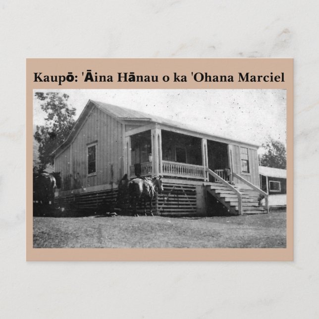 Carte postale d'Ohana Marciel (Devant)