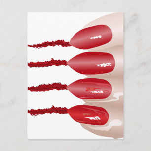 Carte Postale doigt de vampire