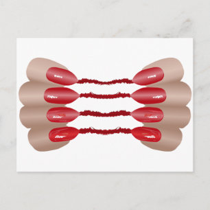 Carte Postale Doigts de vampire V.2