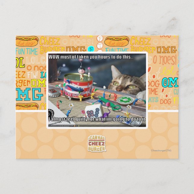 Carte Postale Doit prendre des heures (Devant)