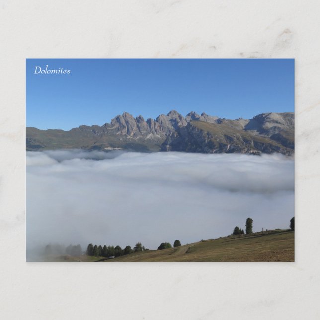 Carte Postale Dolomites Italie (Devant)