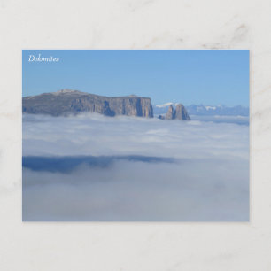 Carte Postale Dolomites Italie