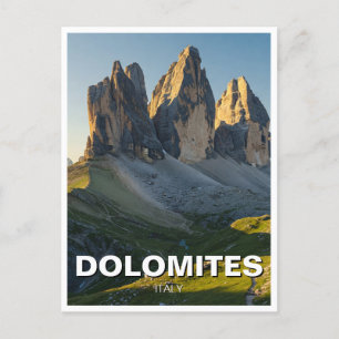 Carte Postale Dolomites Italie Travel