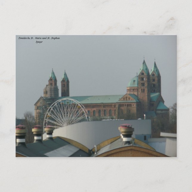 Carte Postale Dom Speyer (Devant)