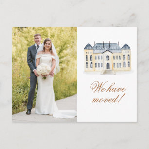 Carte Postale Domaine du Manoir Anglais à l'aquarelle Photo Dépl