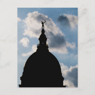 Carte Postale Dôme de la capitale Topeka Kansas