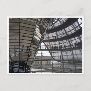 Carte Postale dôme de reichstag berlin