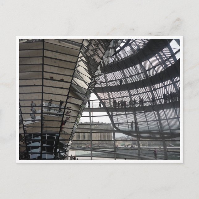 Carte Postale dôme de reichstag berlin (Devant)