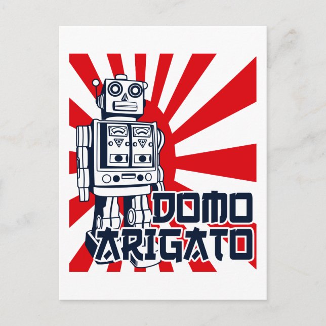 Carte Postale Domo Arigato (Devant)