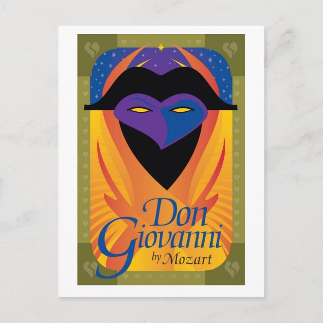 Carte Postale Don Giovanni, Opéra (Devant)
