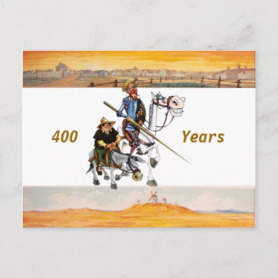 Carte Postale DON QUICHOTTE - Dessin animé Fond (1979)