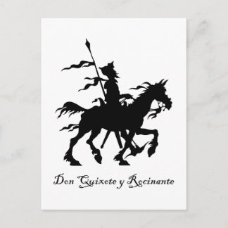 Carte Postale Don Quichotte Repart