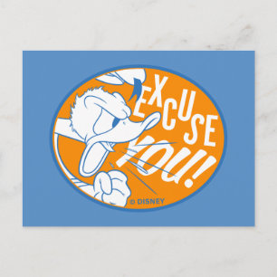 Carte Postale Donald Duck   Excusez-moi