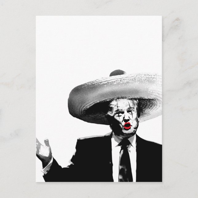 Carte Postale Donald Trump (Devant)