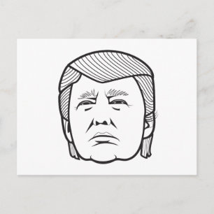 Carte Postale donald trump