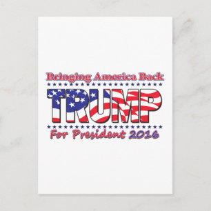 Carte Postale Donald Trump