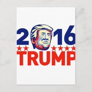 Carte Postale Donald Trump 2016 Président Retro