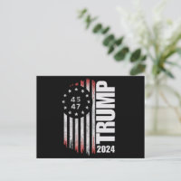 Donald Trump 2024 Élection Vote 45 47 Américain