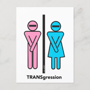 Carte postale Donald Trump TRANSgression