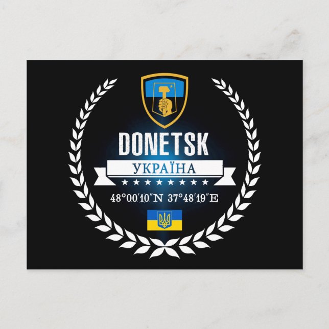 Carte Postale Donetsk (Devant)