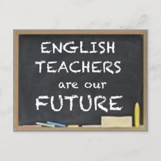 CARTE POSTALE DONS POUR LES ENSEIGNANTS ANGLAIS
