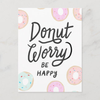 Carte Postale Donut