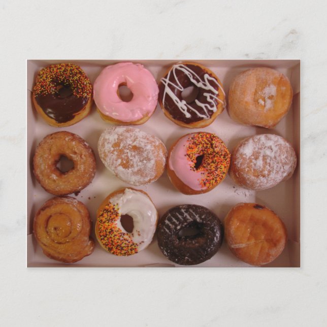 CARTE POSTALE DONUTS ! (Devant)