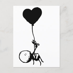 Carte Postale Doodle Boy - Breakdown