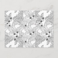 Doodle chinois de poisson