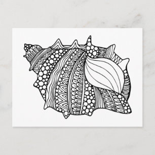 Carte Postale Doodle inspiré