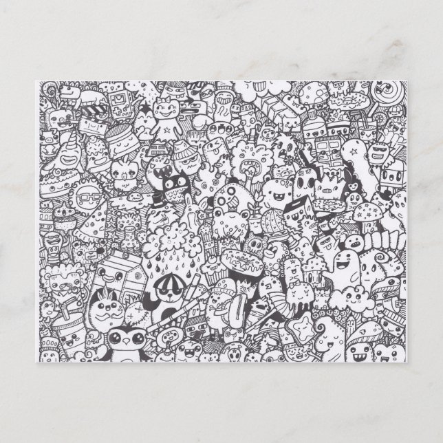 Carte postale Doodlemania (Devant)